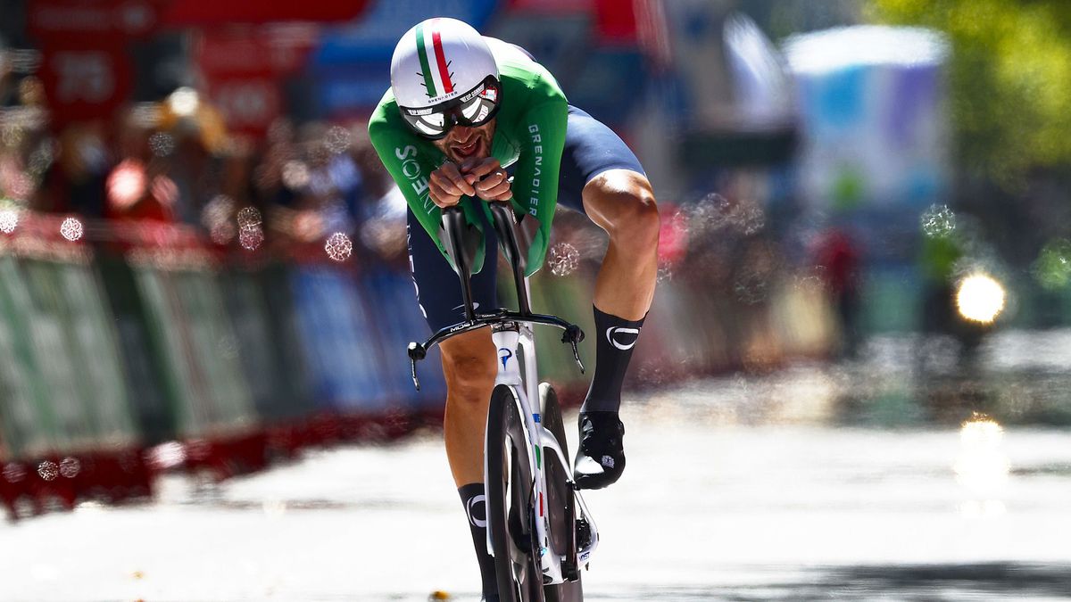 Vuelta : Le spécialiste du contre-la-montre Filippo Ganna a confirmé le rôle de favori, le leader du classement général n’a pas changé