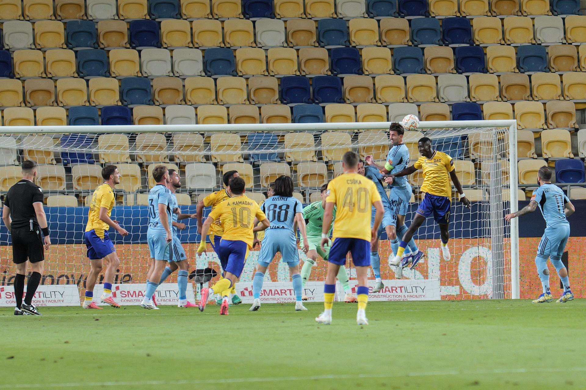DAC Dunajská Streda - ŠK Slovan Bratislava. Zdroj: TASR