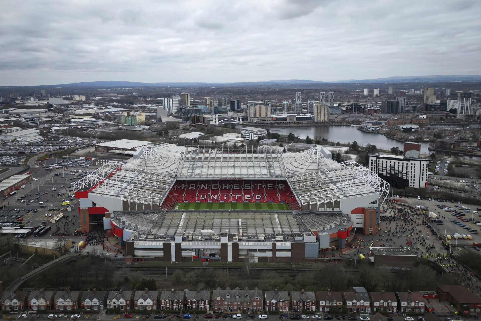 Štadión Manchestru United Old Trafford. Zdroj: SITA/AP