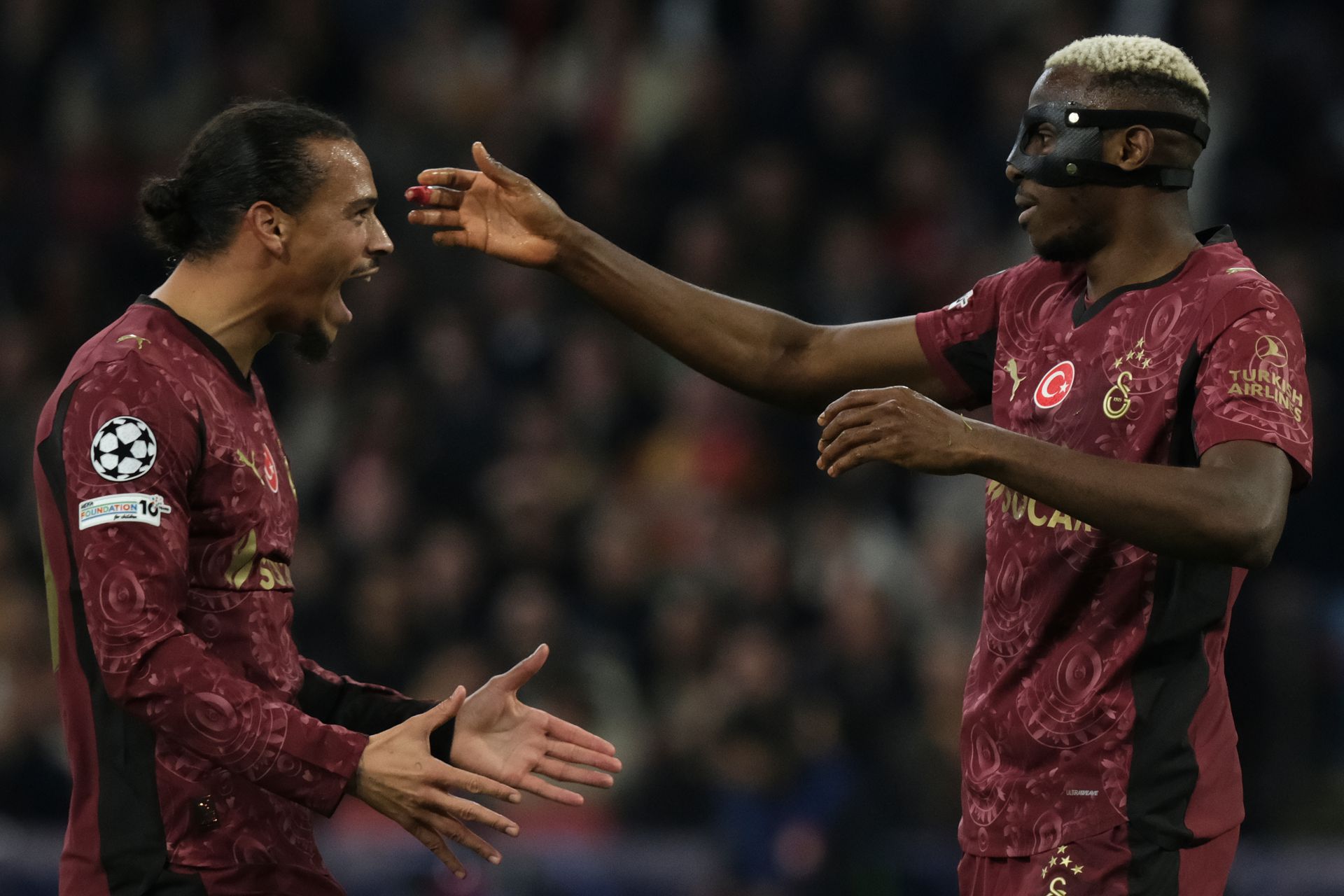 Galatasaray Istanbul - Ajax Amsterdam. Zdroj: SITA/AP