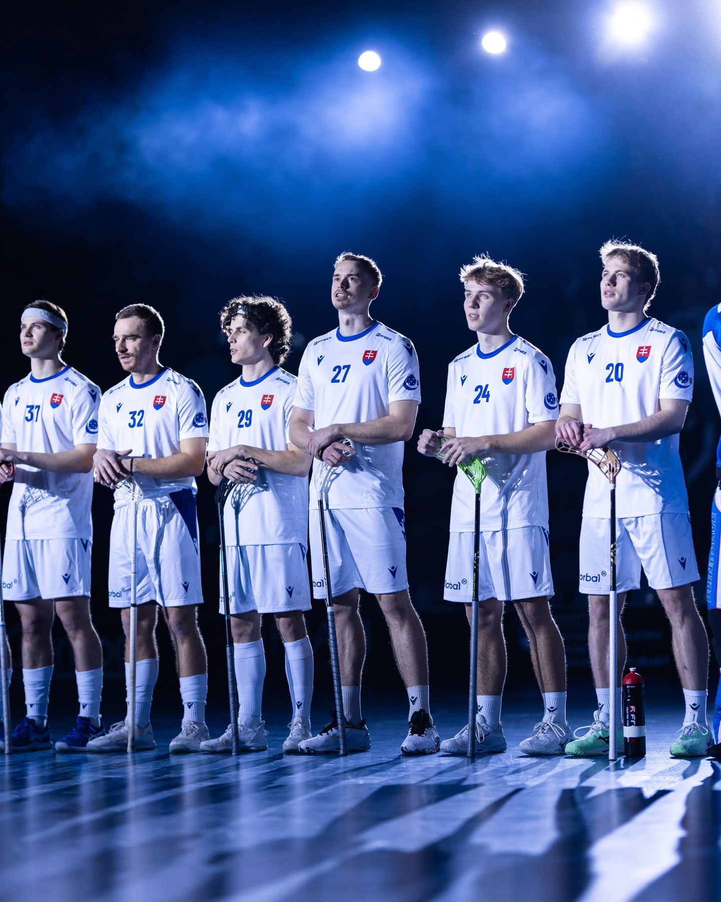 Florbalisti Slovenska. Zdroj: facebook.com/SlovenskyZvazFlorbalu