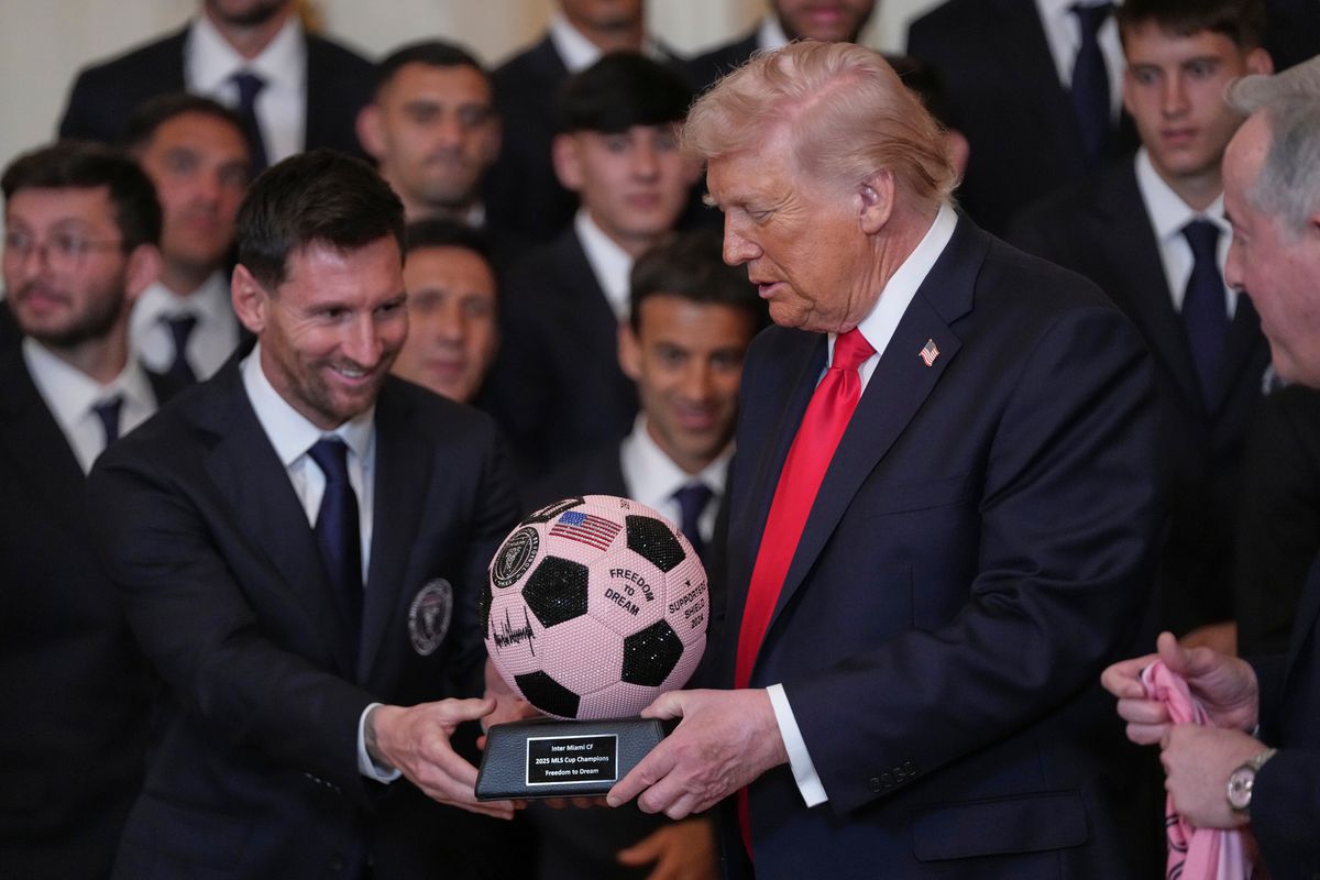 FOTO+VIDEO Lionel Messi v Bielom dome. Donald Trump ho prekvapil otázkou o legende a nasledoval aplauz