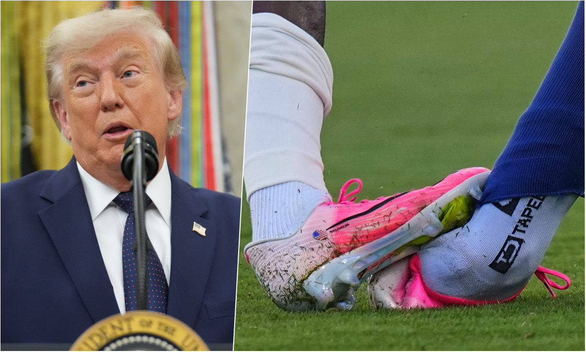 Donald Trump útočí na rozhodcu, ktorý vylúčil Baloguna. Nemyslel, že to bol faul, tak zakročil
