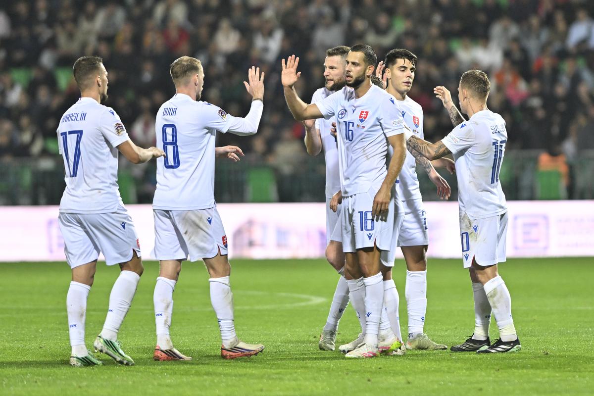 Rekordná výhra v Lige národov. Slováci si po kanonáde v Moldavsku vytvorili komfortnú pozíciu