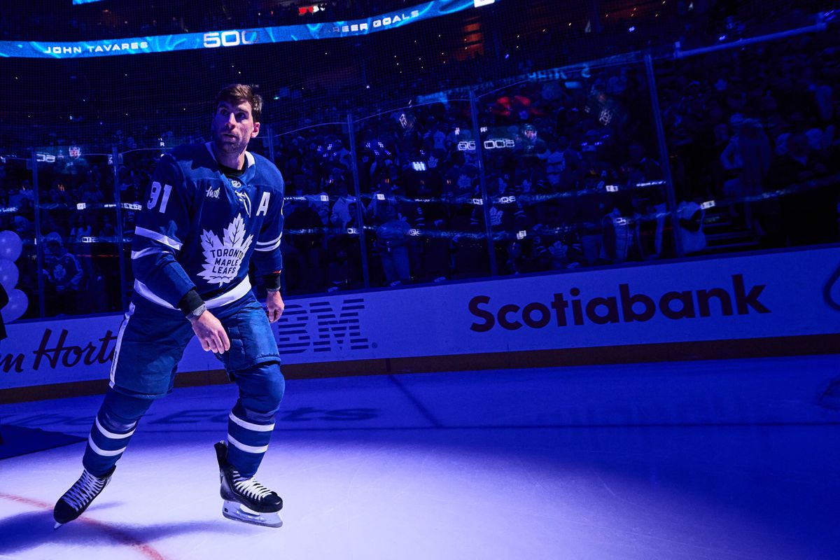 John Tavares oslavoval na ľade Toronta gól, ktorý strelil minulý týždeň