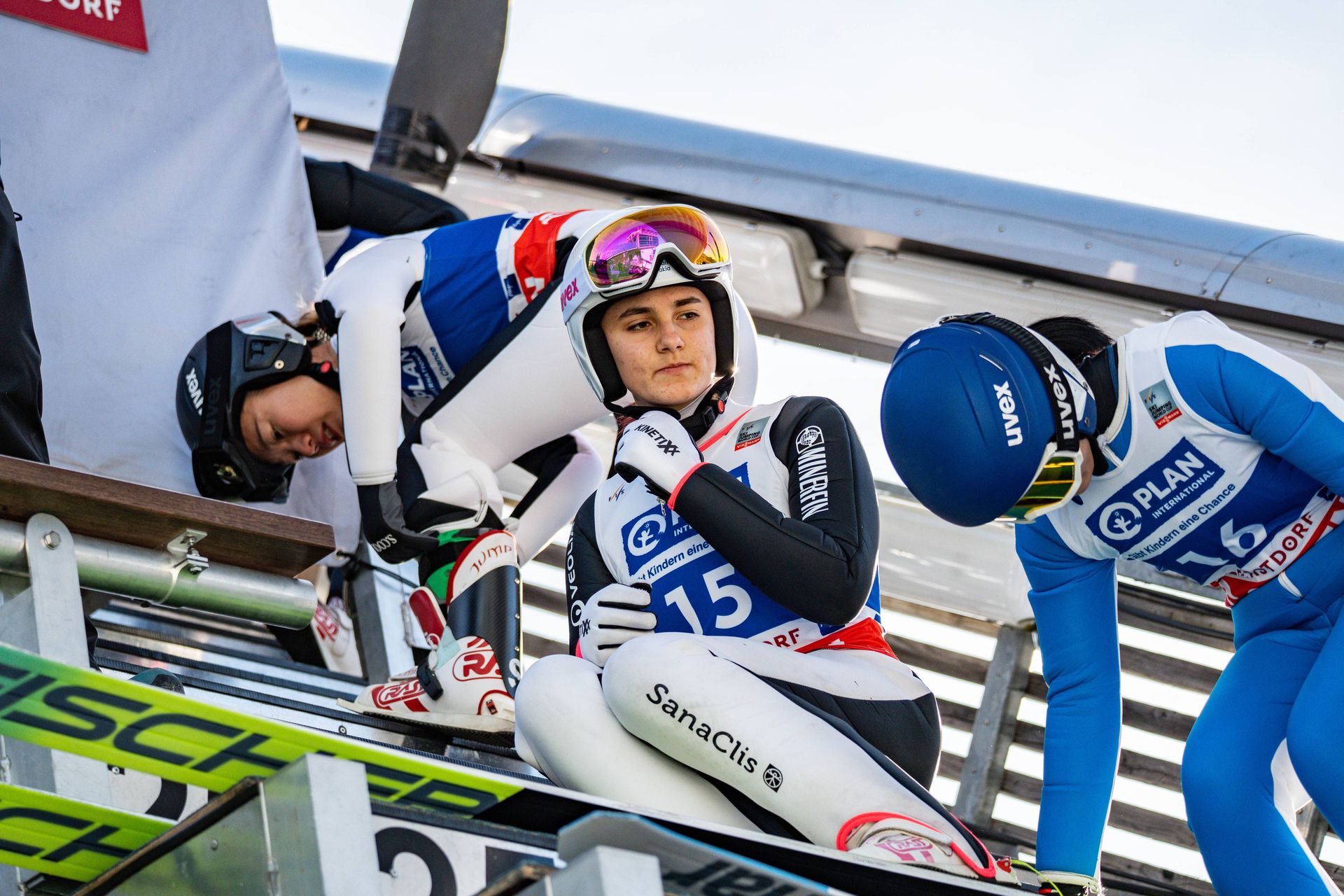 Slovenská skokanka na lyžiach Kira Mária Kapustíková.