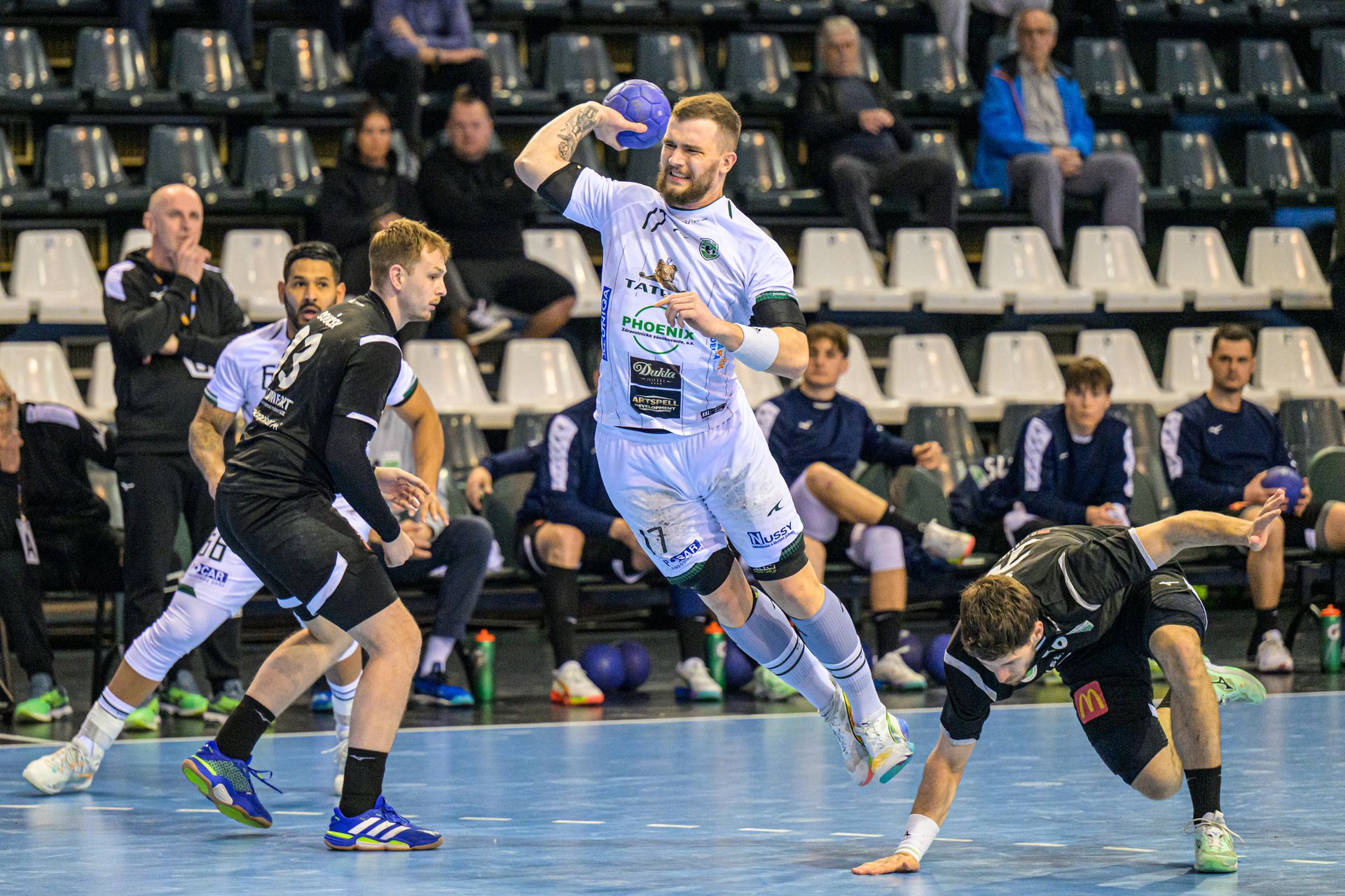 Tatran Prešov - MHC ŠTART Nové Zámky. Zdroj: TASR