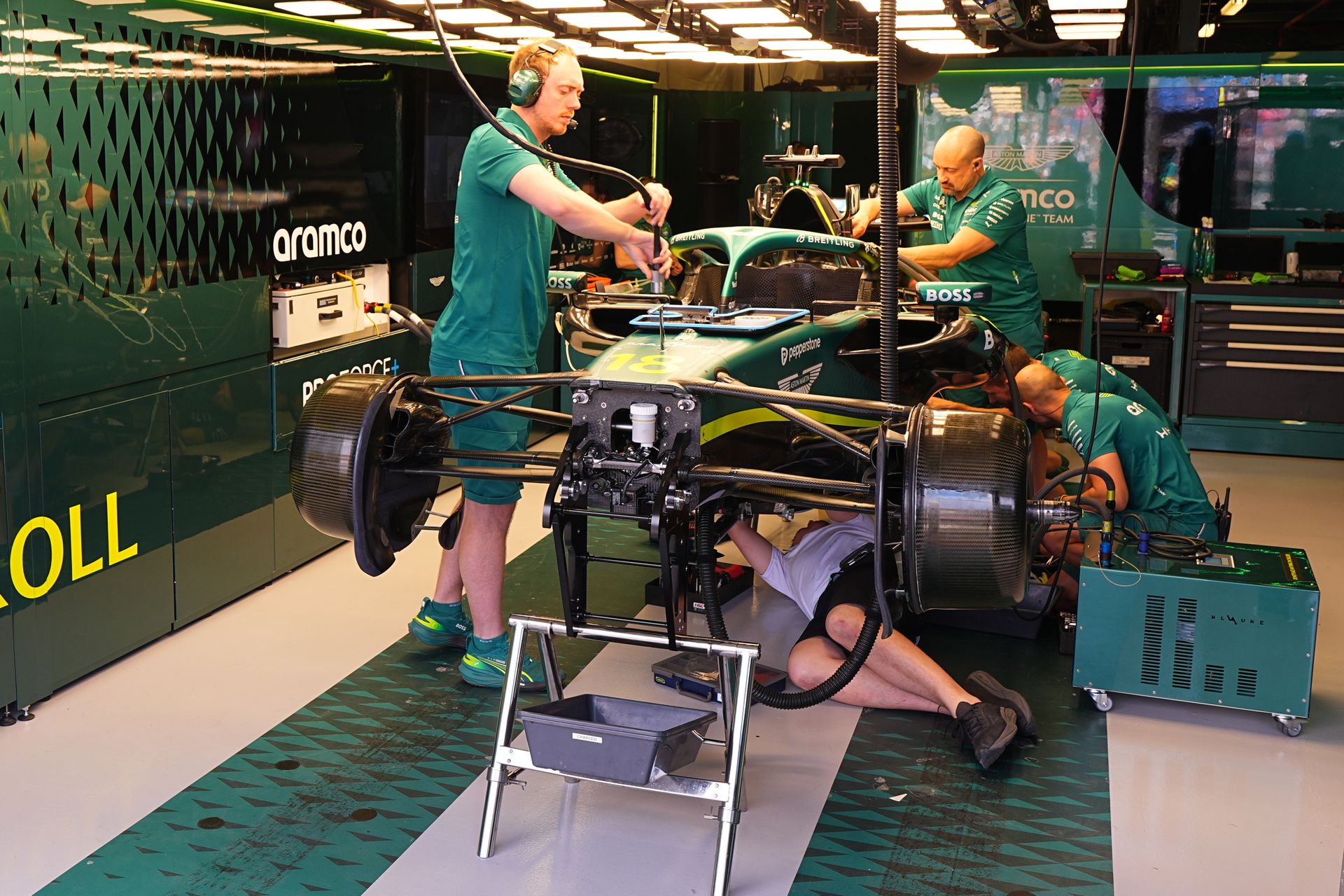 Monopost Lancea Strolla. Zdroj: SITA/AP