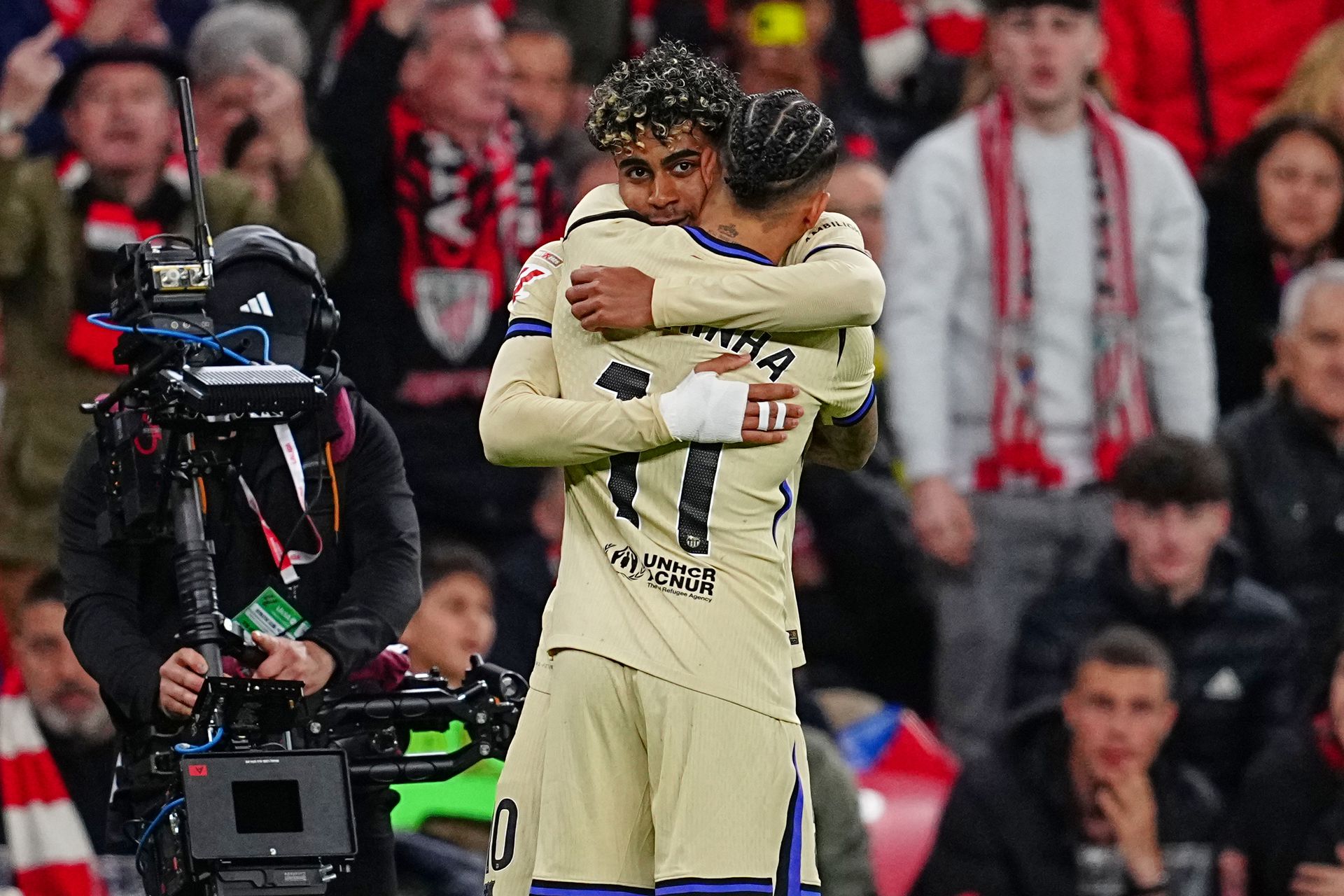 Athletic Bilbao - FC Barcelona. Zdroj: SITA/AP