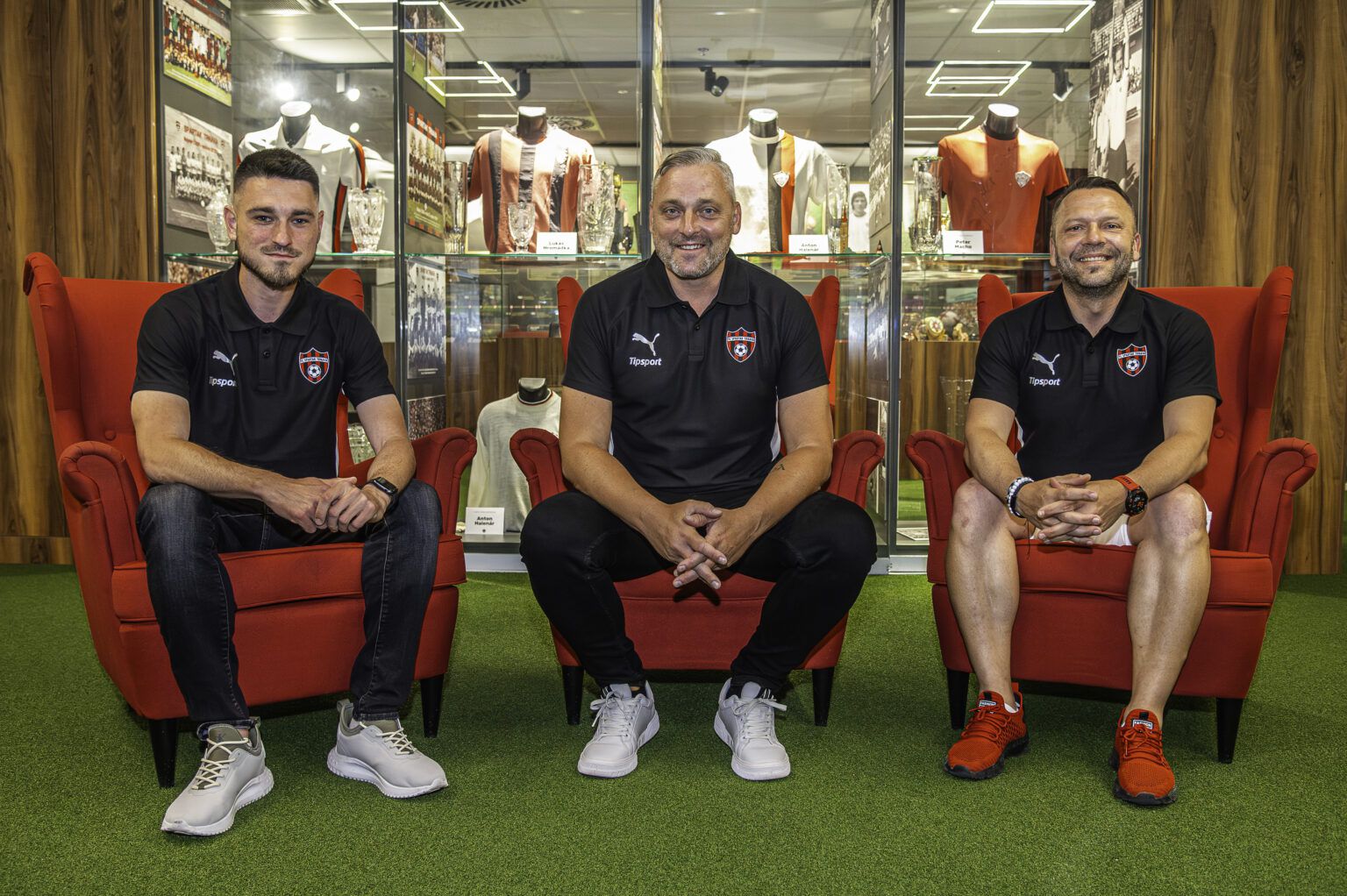 Nová trénerská trojica FC Spartak Trnava. Zdroj: fcspartaktrnava.com