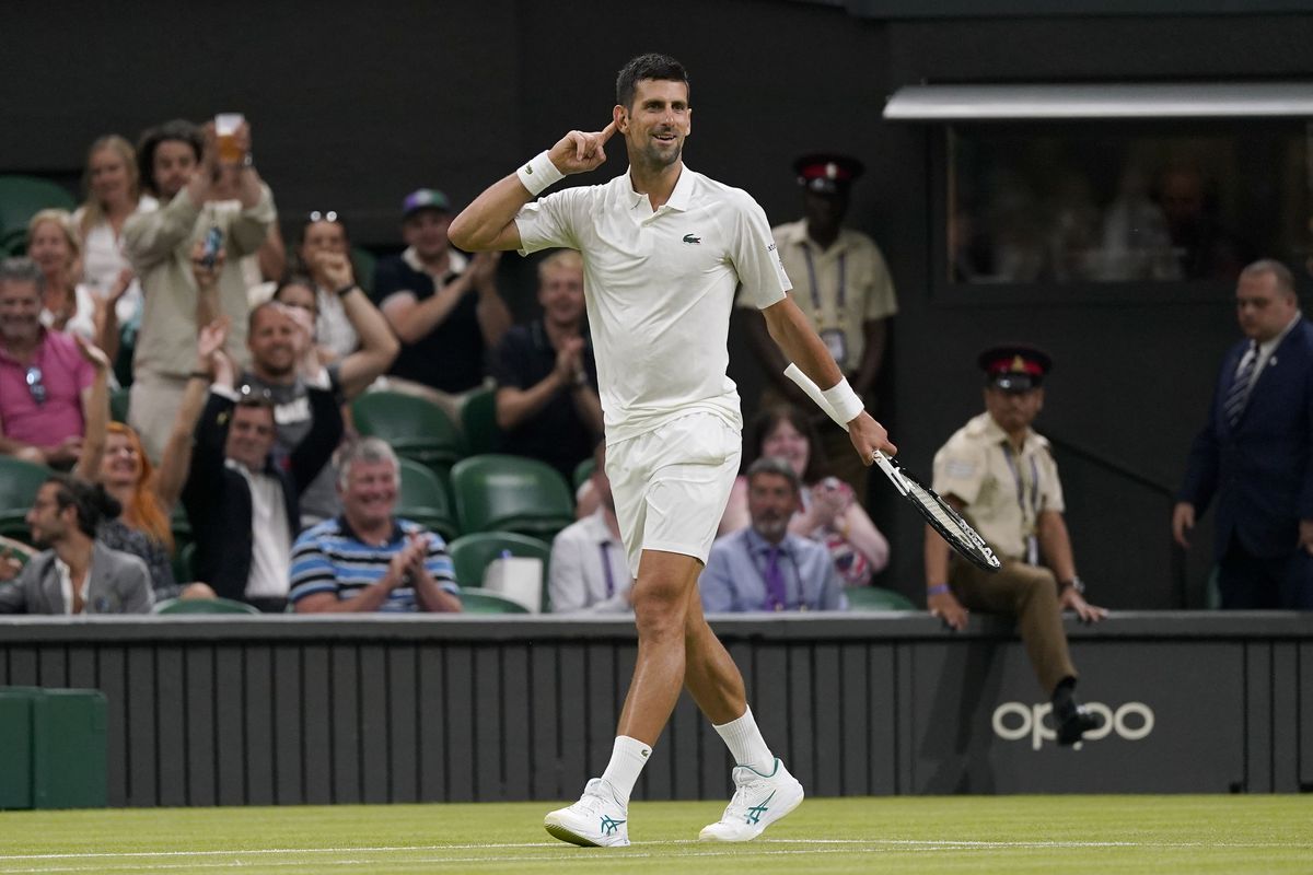 Wimbledon: Djokovic kontynuuje swoją drogę do tytułu.  Murray kończy po ciężkiej walce z Tsitsipasem