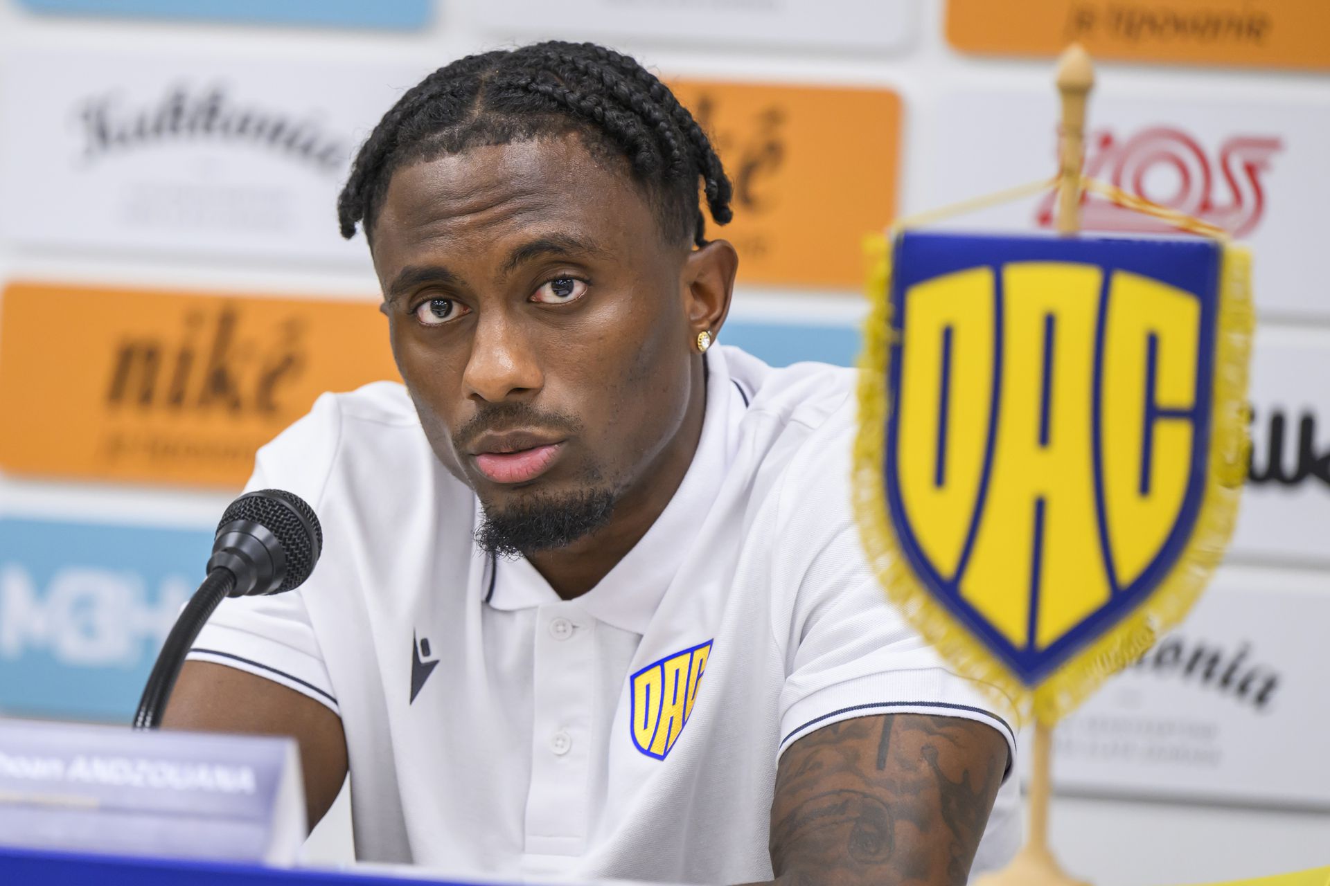 Yhoan Andzouana. Zdroj: TASR