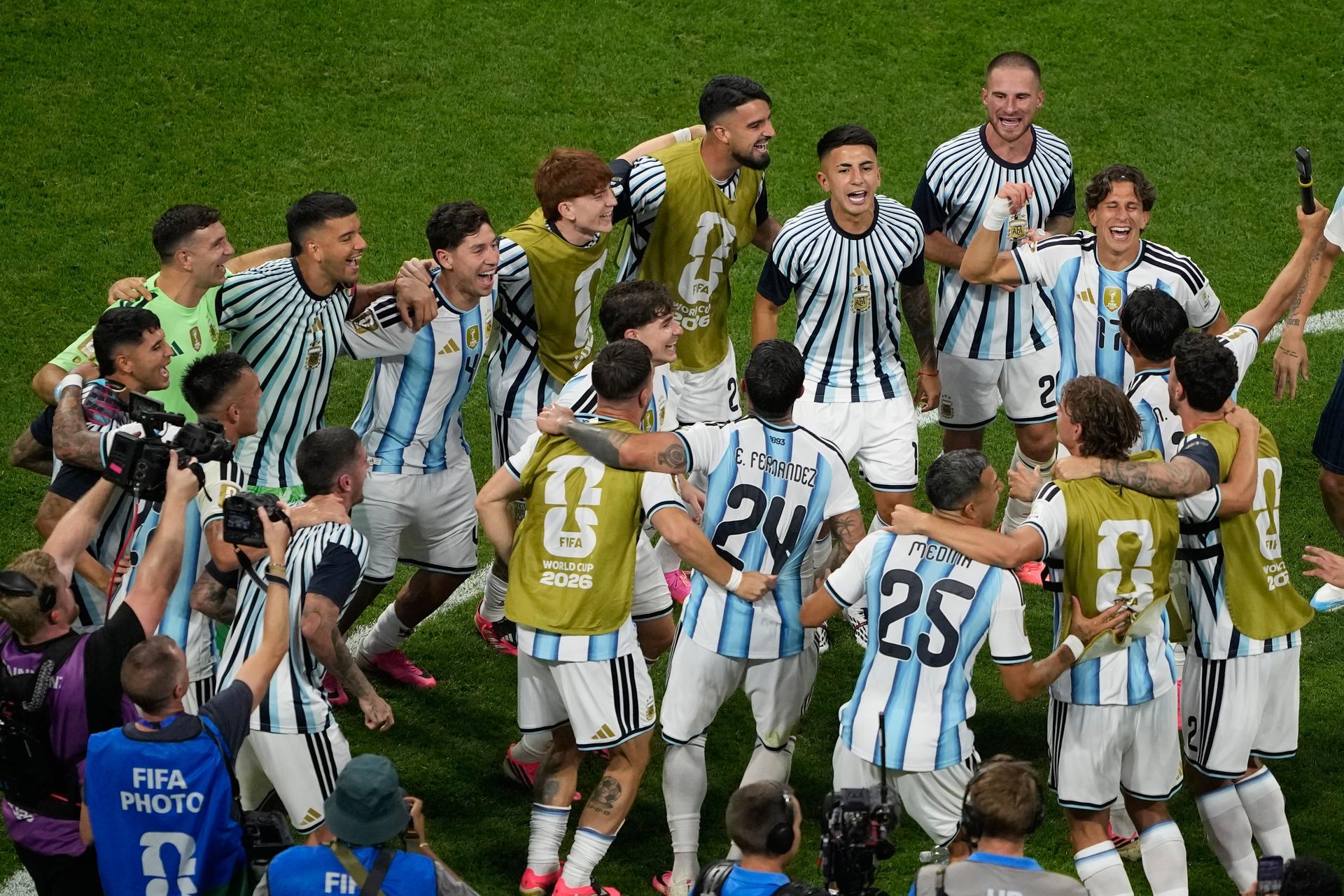 Futbalisti Argentíny sa tešia z postupu cez Egypt na MS vo futbale 2026