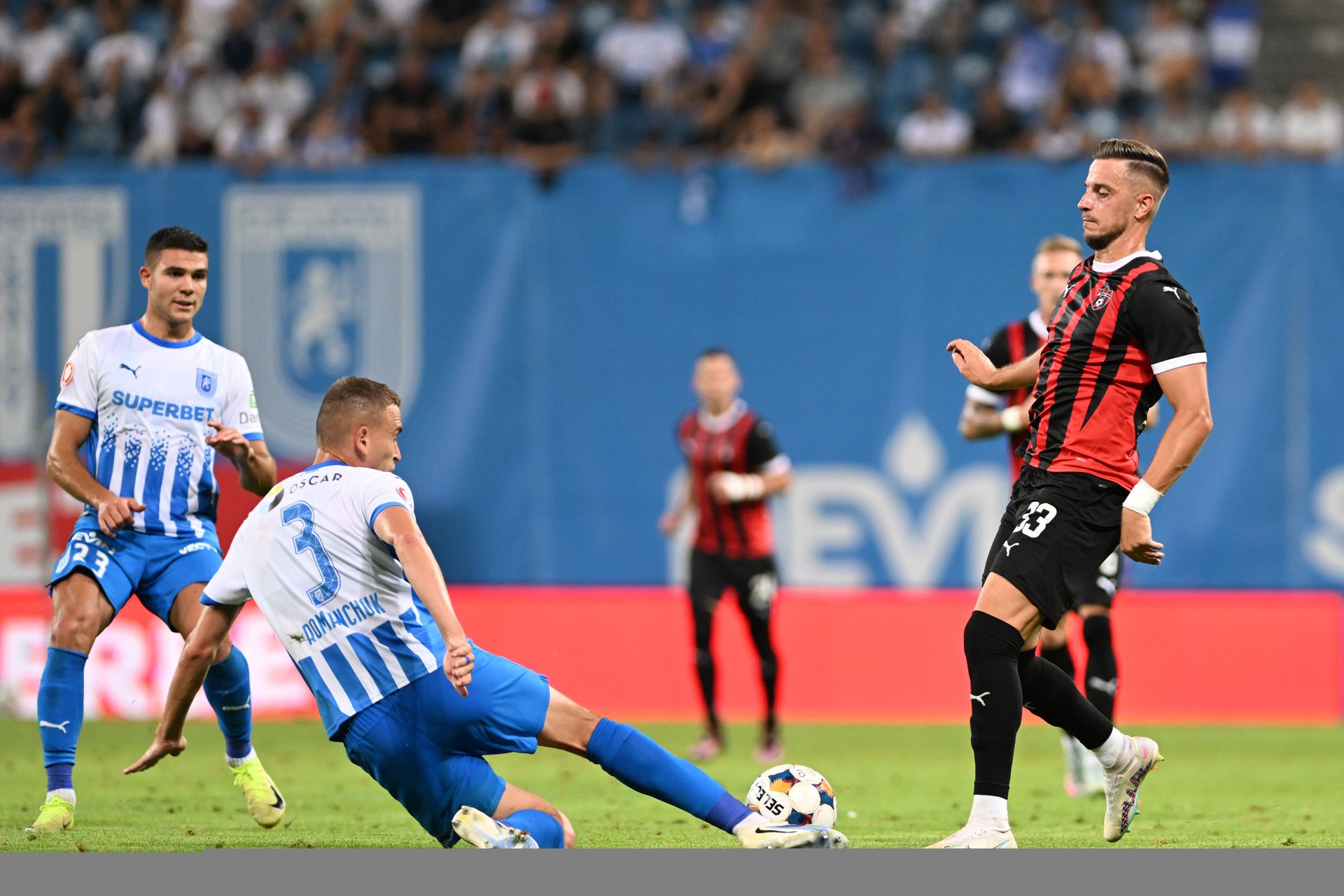 FC Universitatea Craiova - FC Spartak Trnava. Zdroj: TASR