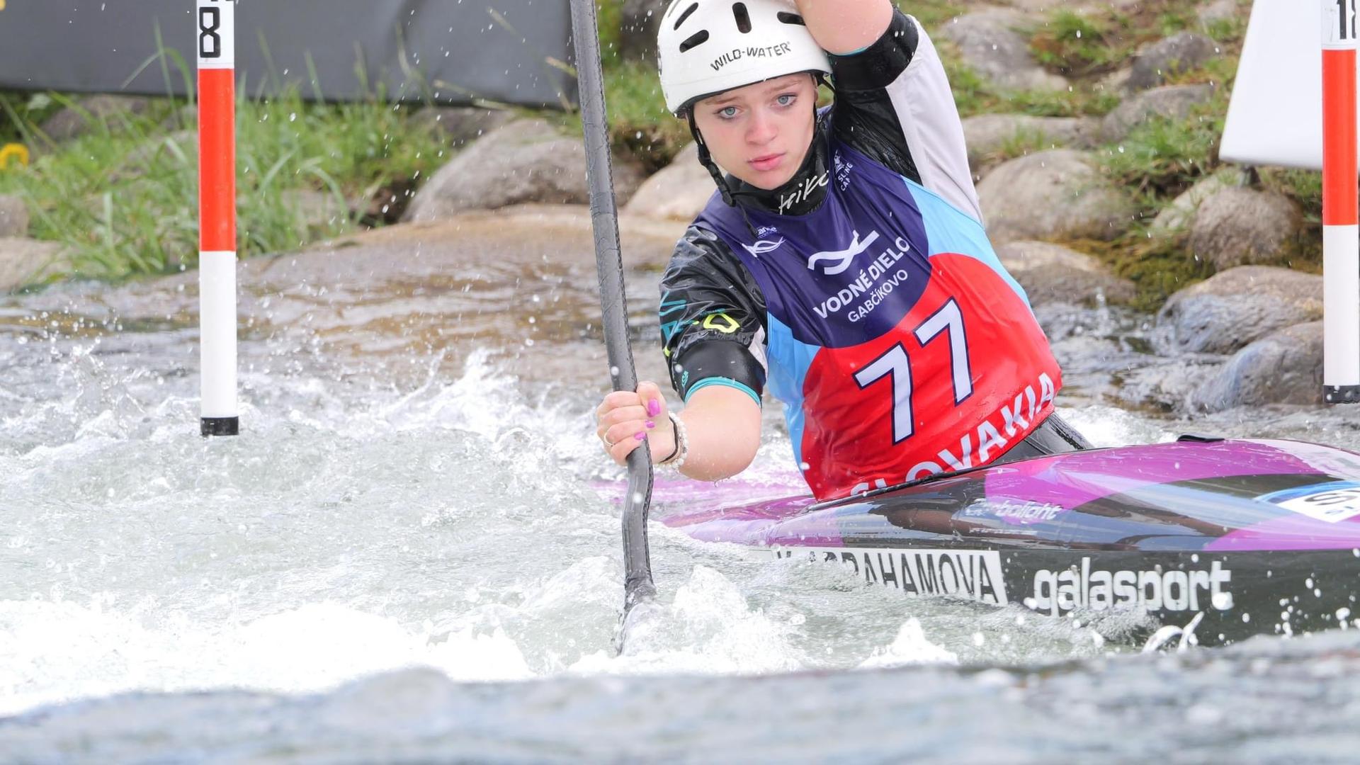 Karolína Abrahamová. Zdroj :olympic.sk