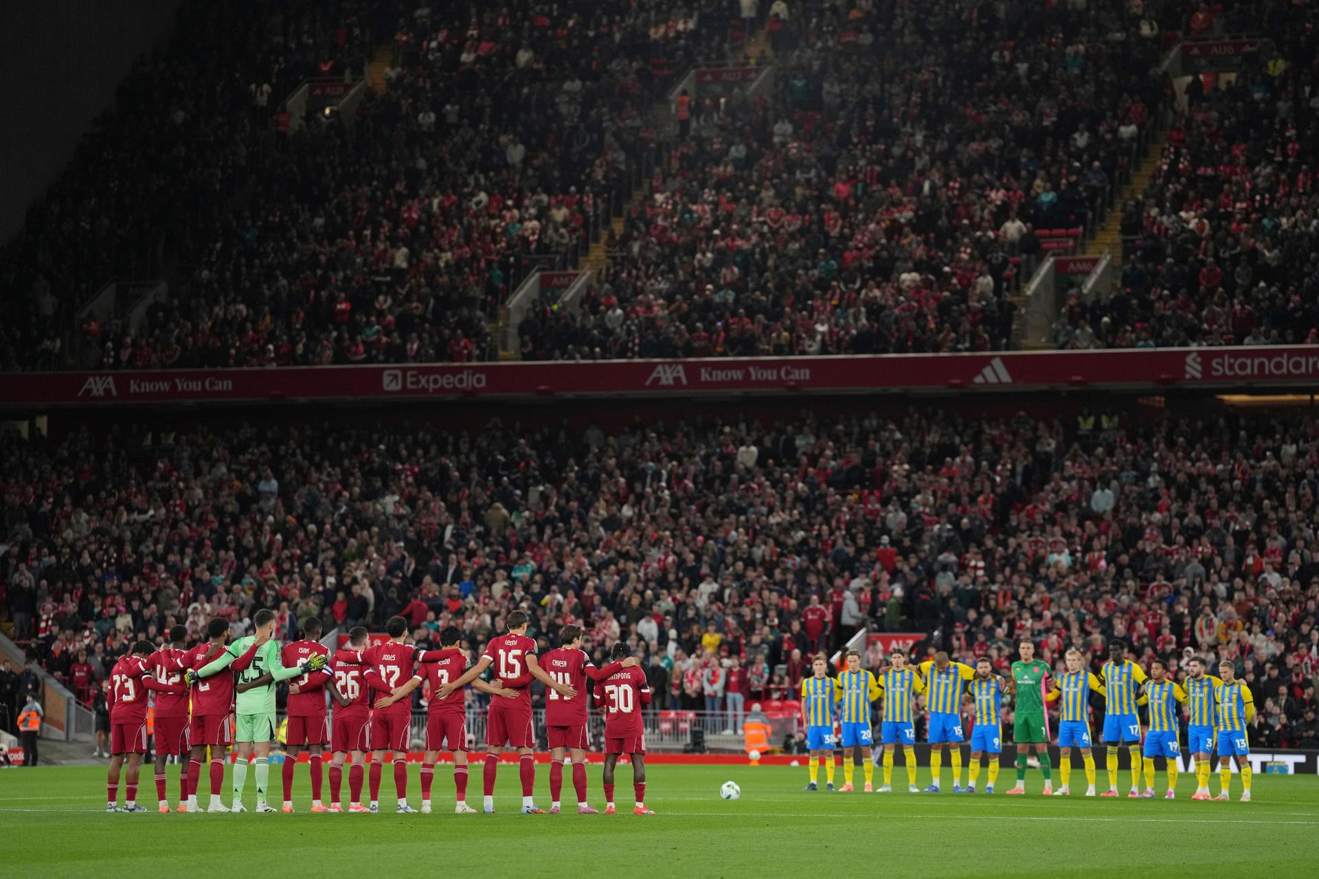 Hráči Liverpool FC. Zdroj: SITA/AP