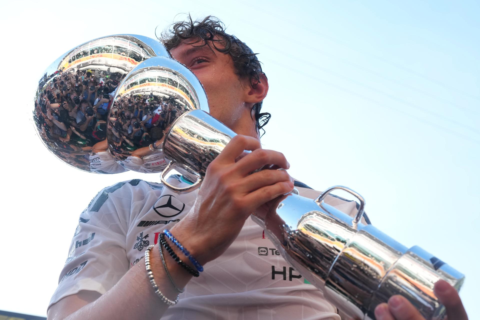 Andrea Kimi Antonelli. Zdroj: SITA/AP