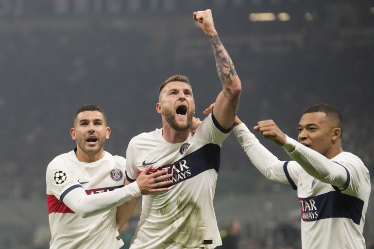 En-tête parfait !  Milan Škriniar a marqué son premier but sous le maillot du PSG