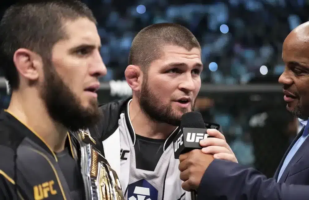 Islam Makhachev si musel pomôcť týmto doplnkom. V titulovom zápase o váhu vyššie mu to dodá mnohé benefity