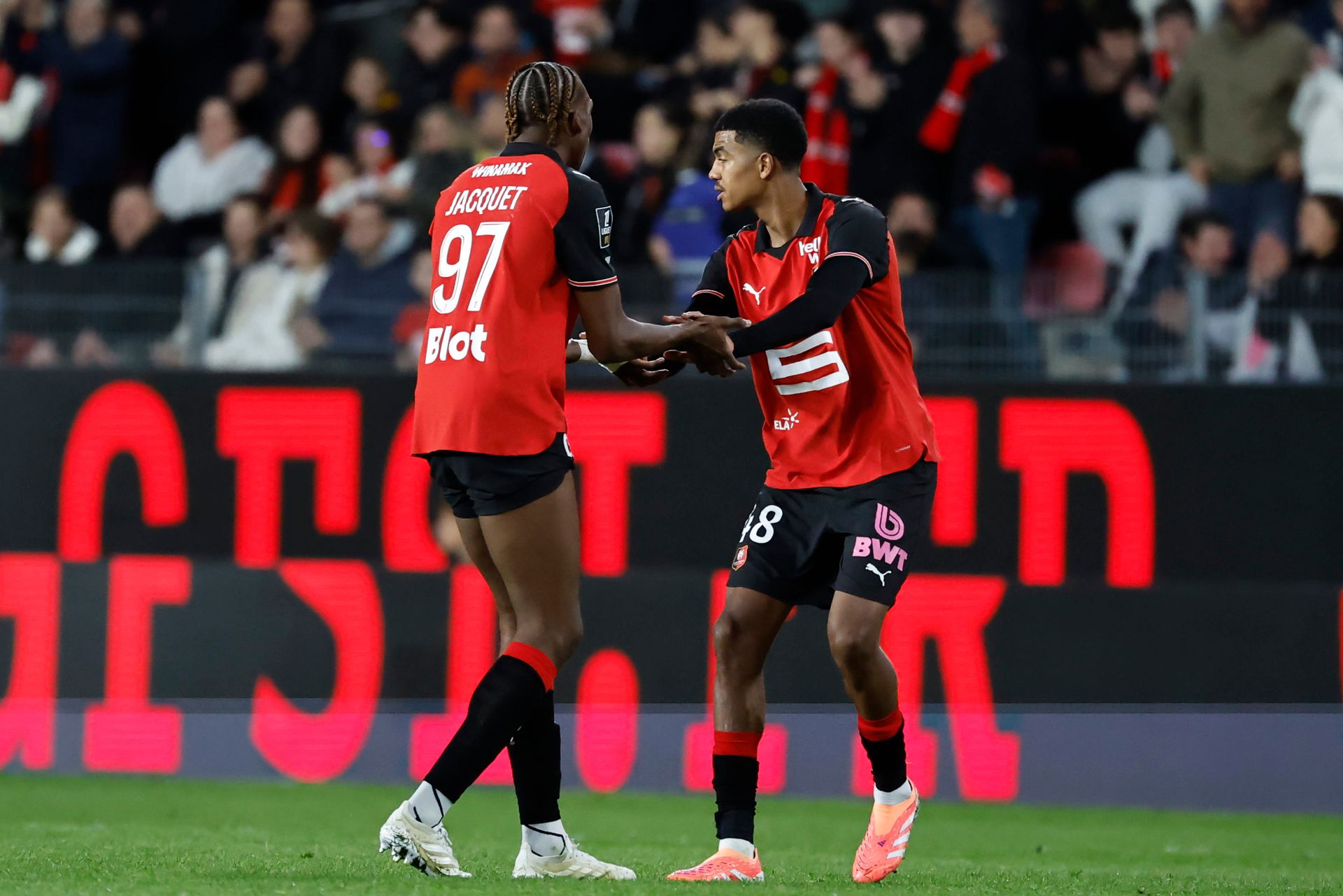 Futbalisti Rennes
Zdroj: SITA/AP