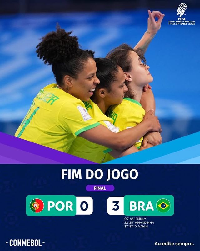 Historicky prvé MS spoznali víťaza. Brazílske futsalistky jednoznačne zdolali Portugalsko