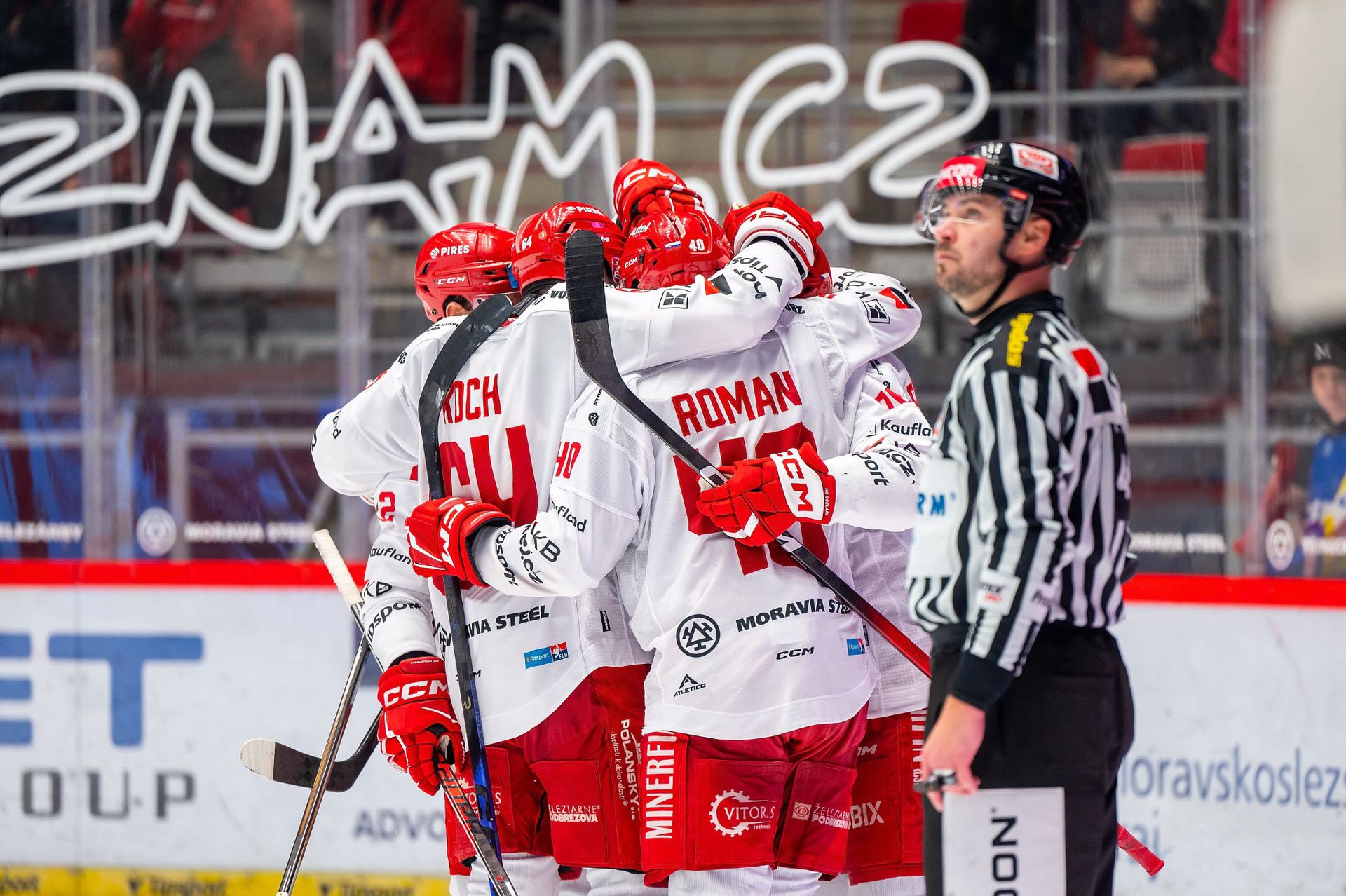 HC Oceláři Třinec.
Zdroj: hcocelari.cz