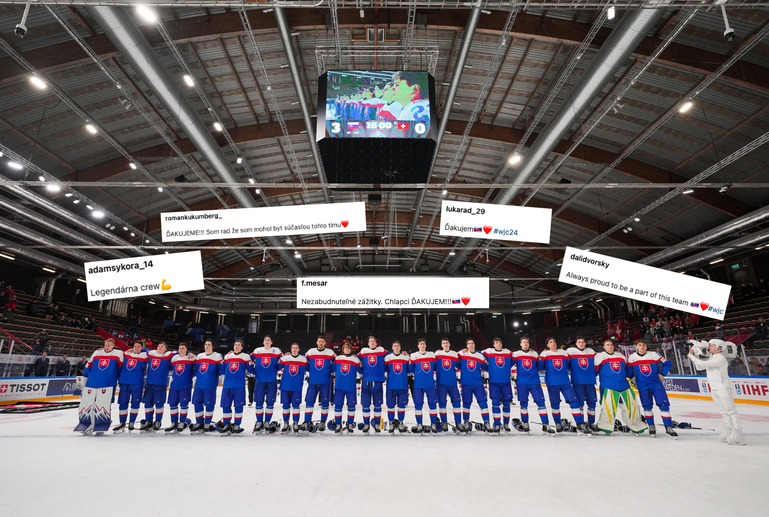 MS v hokeji U20: Sociálne siete zaplavili dojemnými statusmi: Legendárna crew, neuveriteľné roky