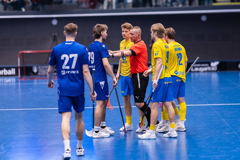 Švédsko - Slovensko (Florbal - kvalifikácia MS). Zdroj: flickr.com