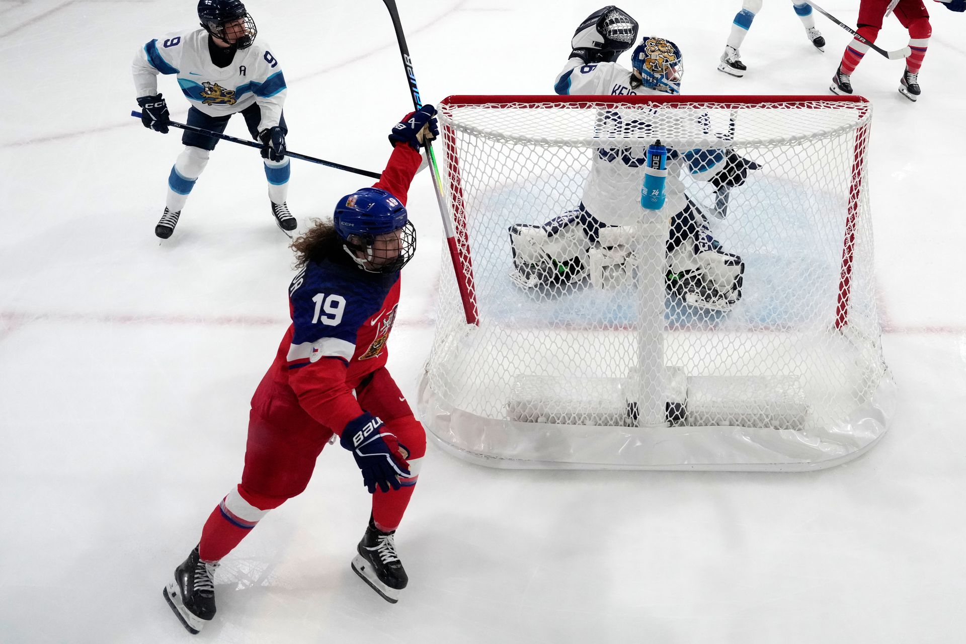 ZOH 2026: Česko - Fínsko. Zdroj: SITA/AP