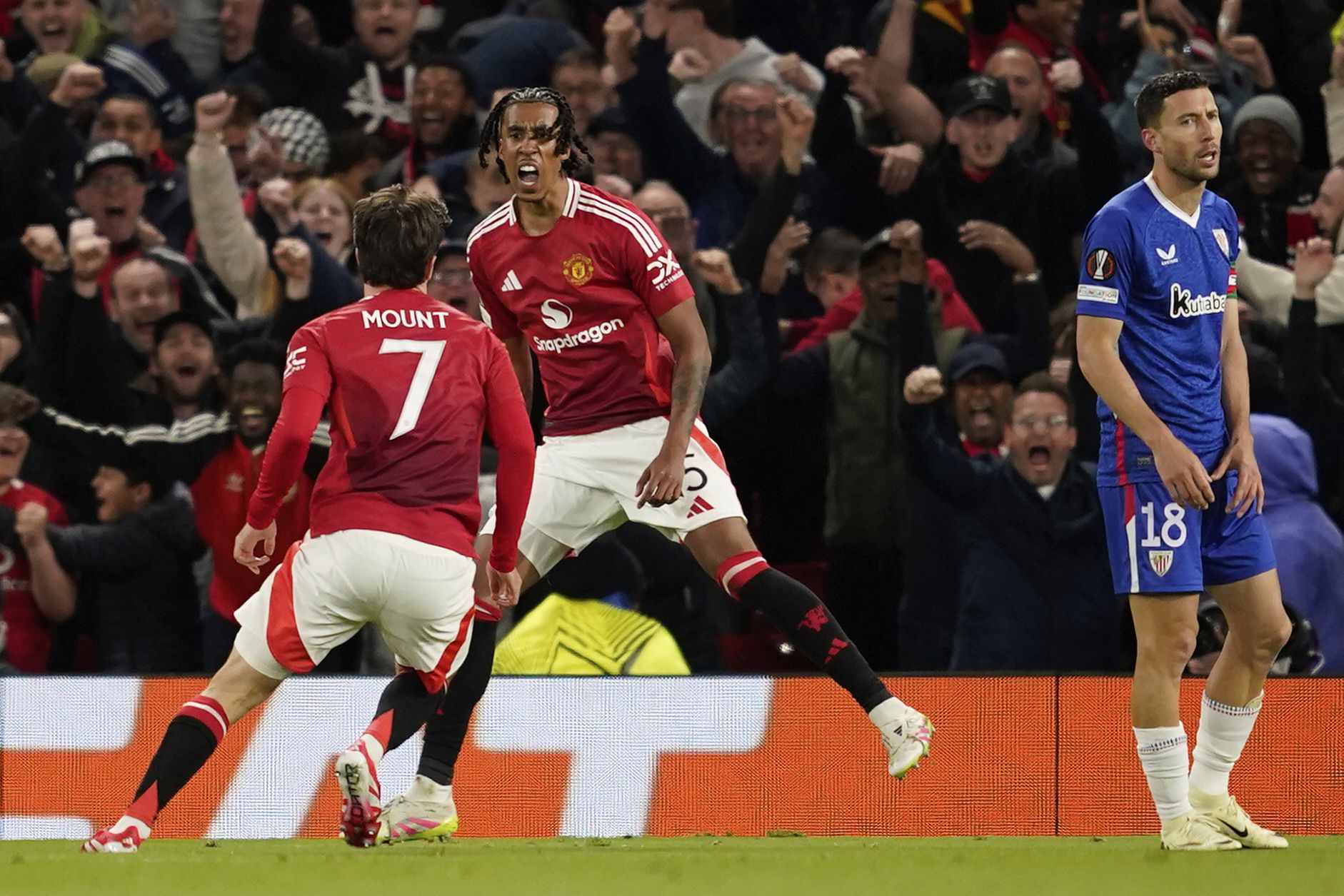 Manchester United - Athletic Bilbao. Zdroj: SITA/AP