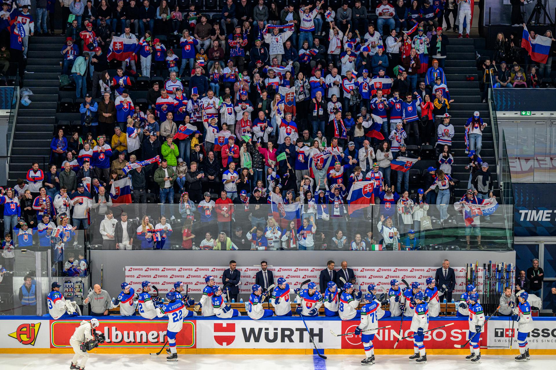 Slovensko na MS v hokeji 2026. Zdroj: TASR