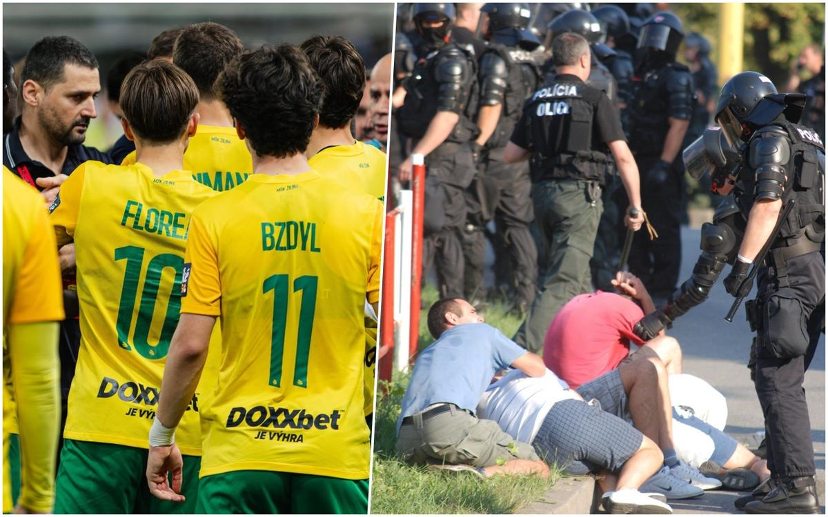 VIDEO Divočinu spred 17 rokov si v Žiline nepripúšťajú. Obávaná Torcida a Hajduk pykajú za Ružomberok
