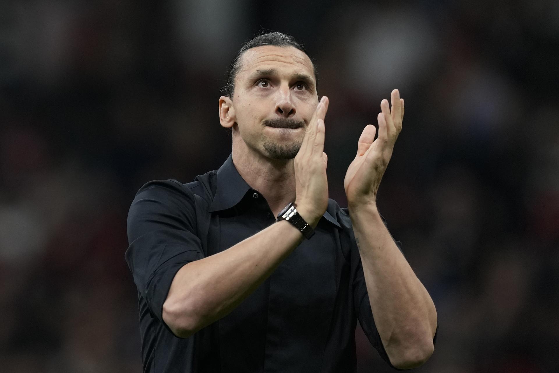 Zlatan Ibrahimovič. Zdroj: SITA/AP