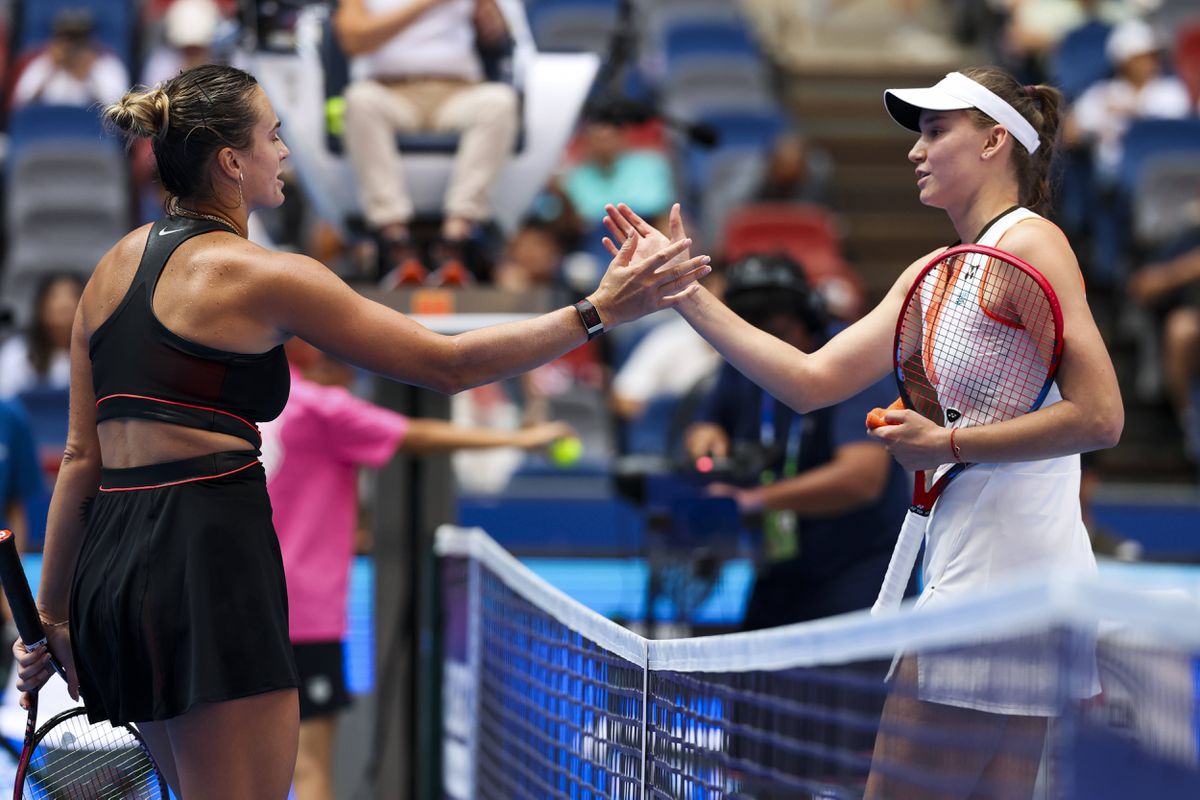 ONLINE Arina Sobolenková - Jelena Rybakinová / finále MS WTA Tour (Turnaj majsteriek)