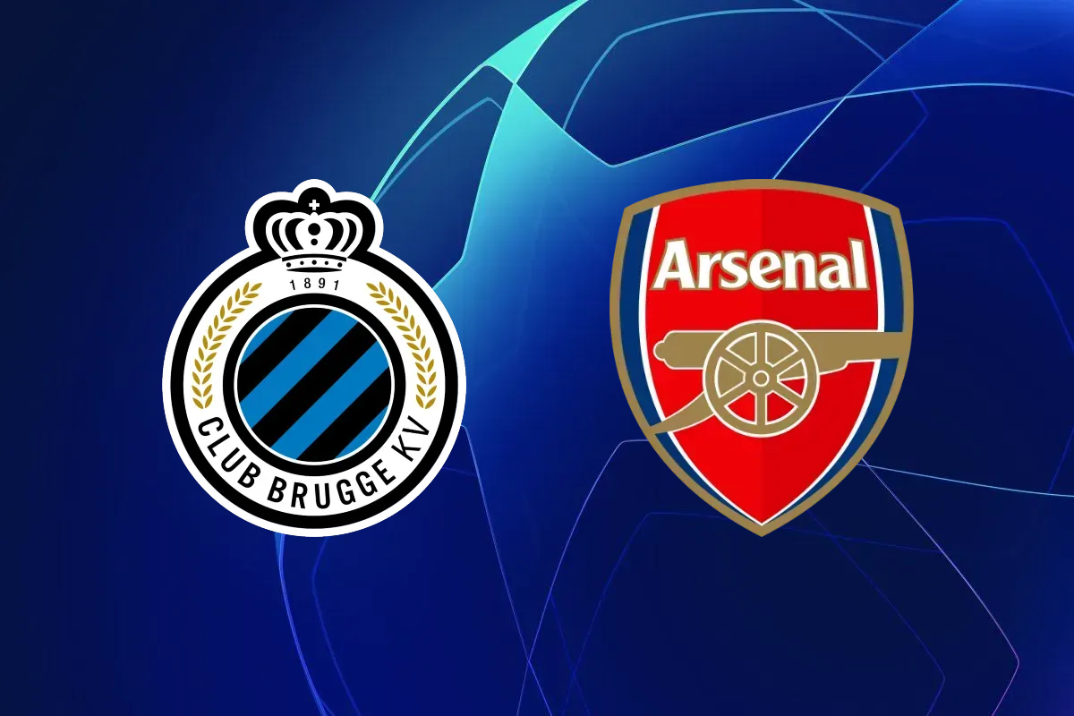 ONLINE Club Bruggy - Arsenal FC / Liga majstrov