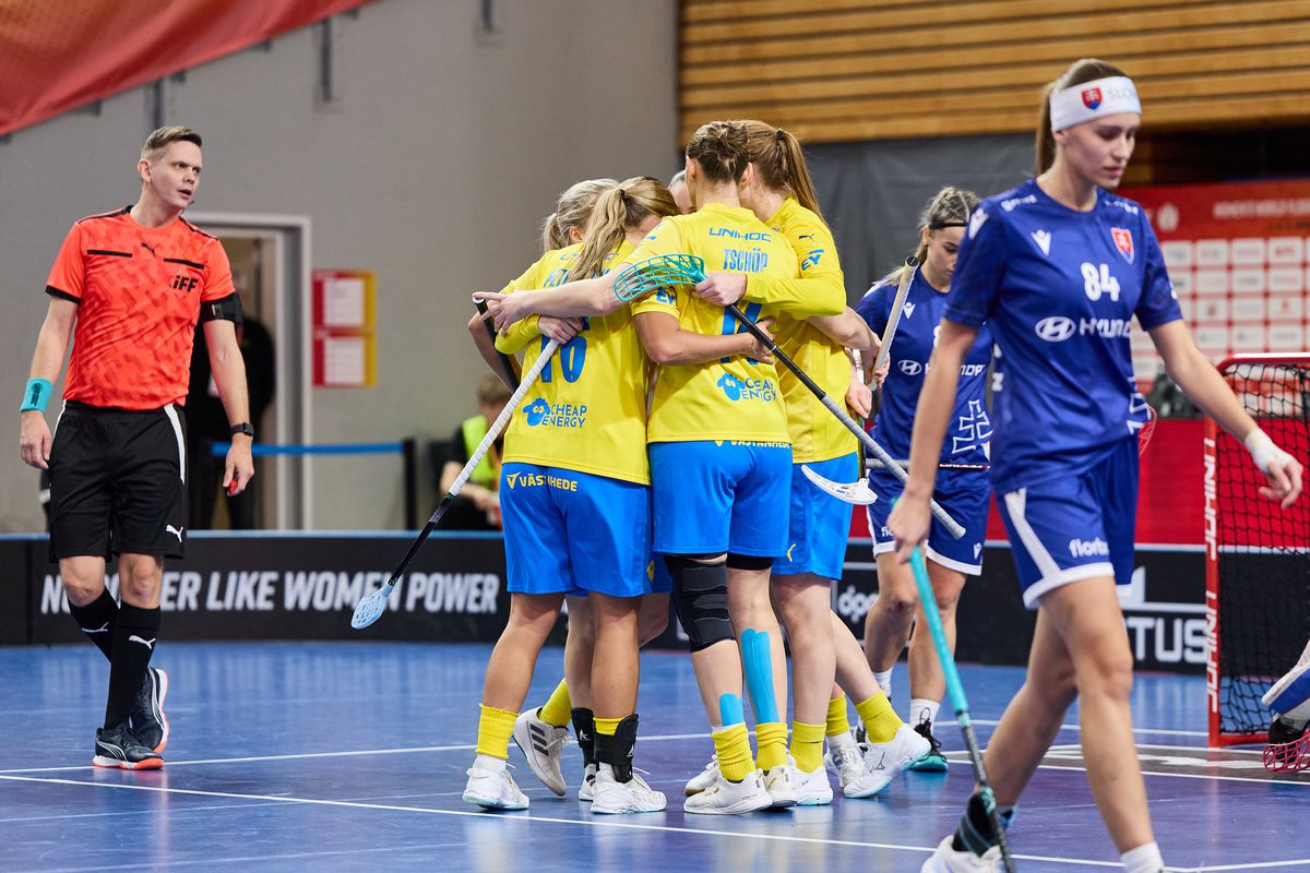 Florbalistky inkasovali v III. tretine 11 gólov. Slovenky proti superfavoritovi aspoň skórovali