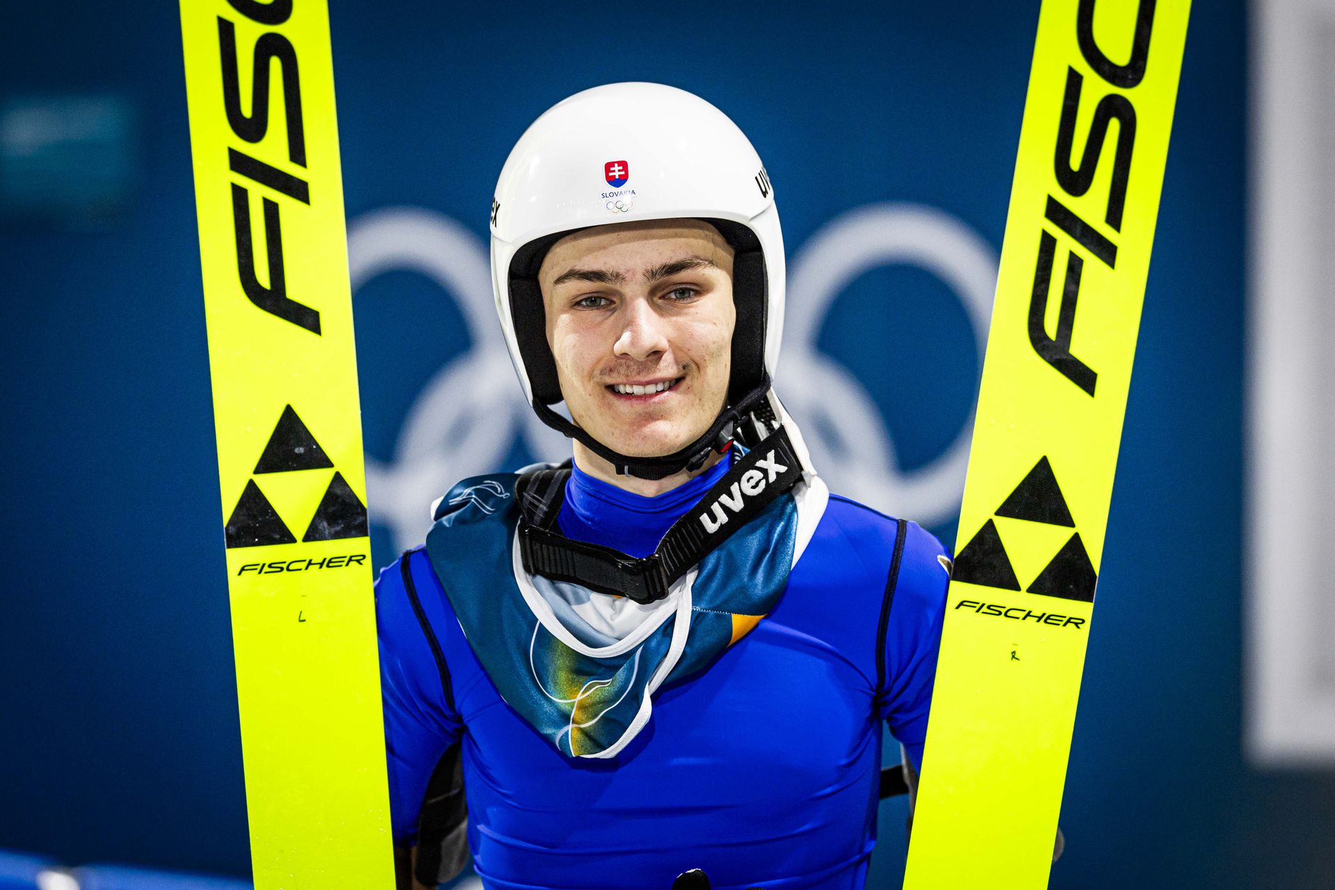 Slovenský skokan na lyžiach Hektor Kapustík. Zdroj: TASR/SOŠV