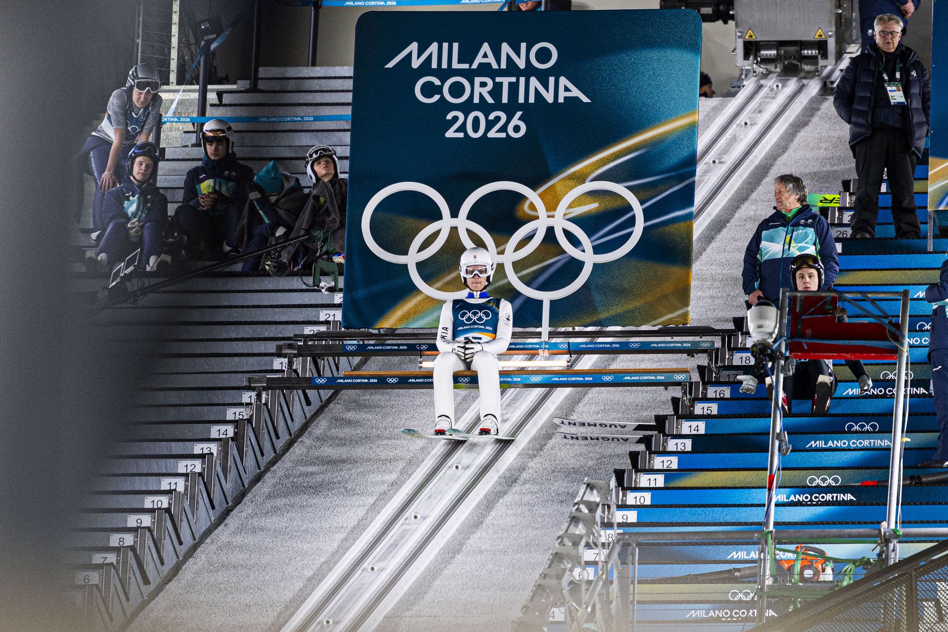 Slovenský skokan na lyžiach Hektor Kapustík. Zdroj: SITA/AP