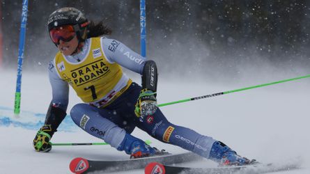 2. kolo obrovského slalomu žien v Saalbachu