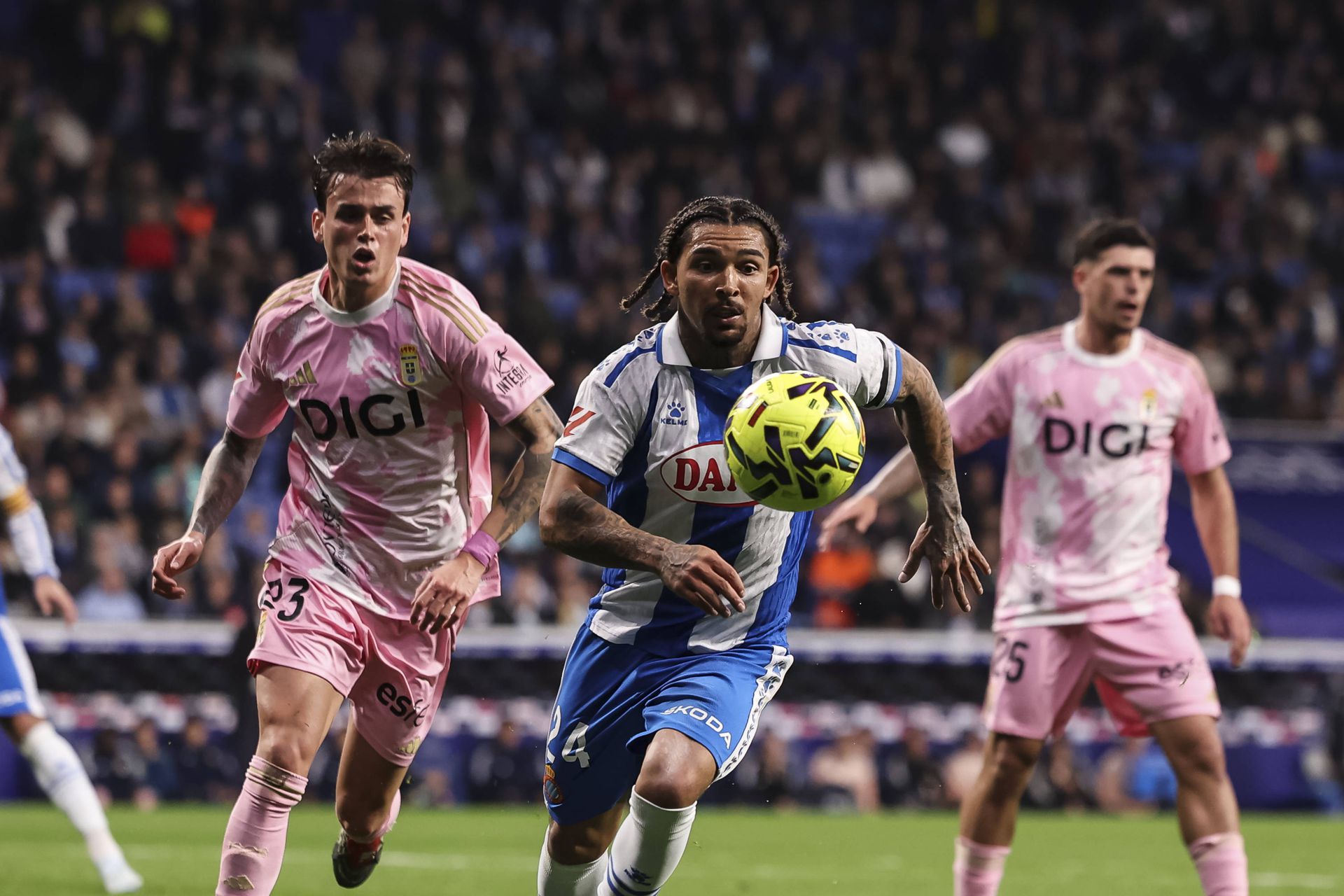 Espanyol Barcelona - Real Oviedo. Zdroj: IMAGO