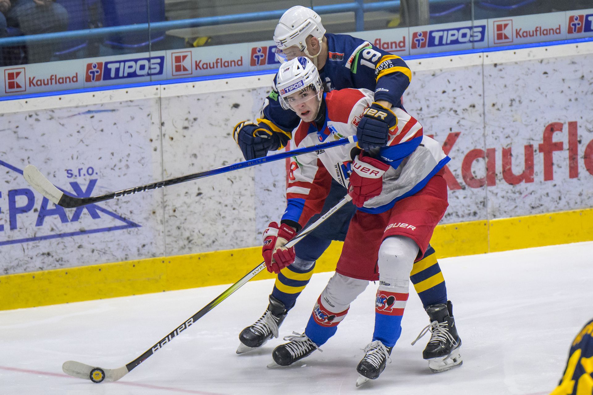 HK Spišská Nová Ves - HK 32 Liptovský Mikuláš (Branislav Rapáč, Matúš Vojtech). Zdroj: TASR