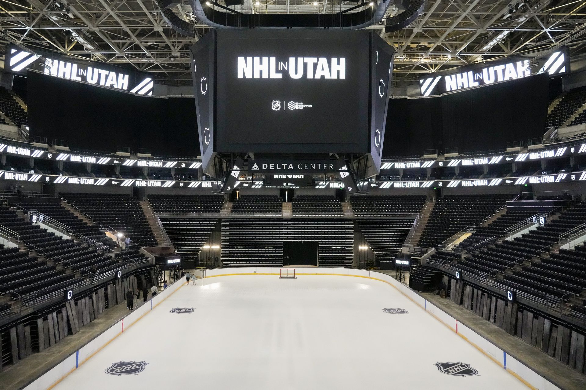 Hala hokejového tímu z Utahu. Zdroj: The Salt Lake Tribune.