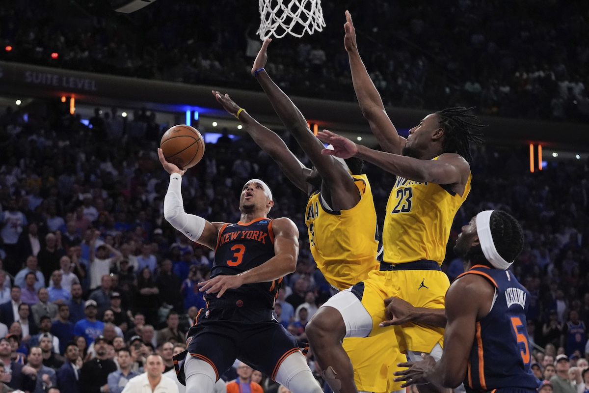 New York Knicks - Indiana Pacers, zdroj: SITA/AP