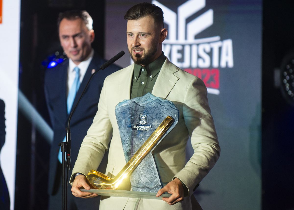 La Slovaquie a un nouveau joueur de hockey de l’année, il n’a jamais gagné auparavant