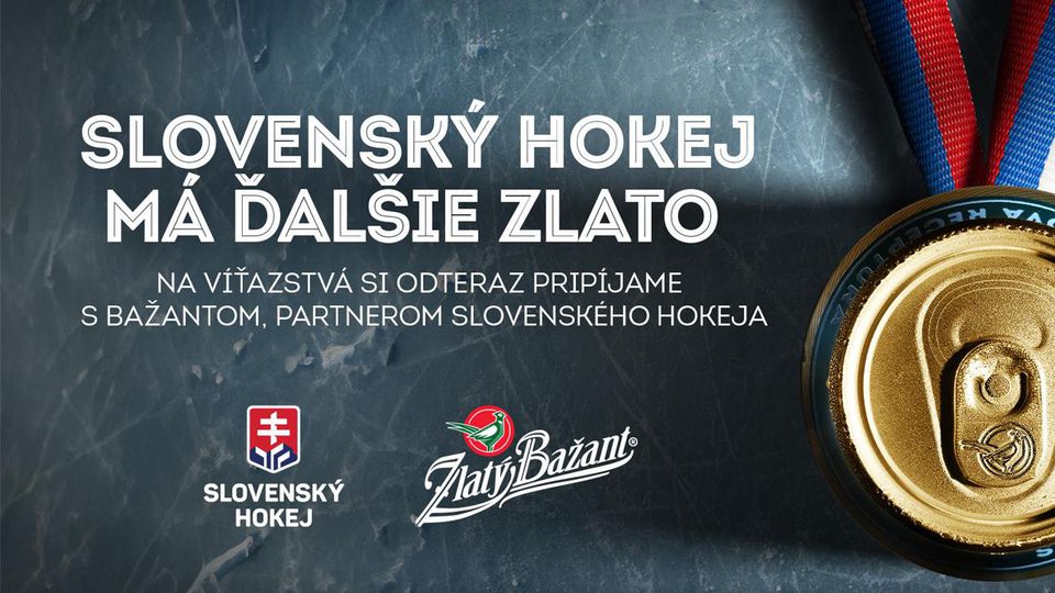 Zlatý Bažant je novým spoluhráčom slovenskej hokejovej reprezentácie