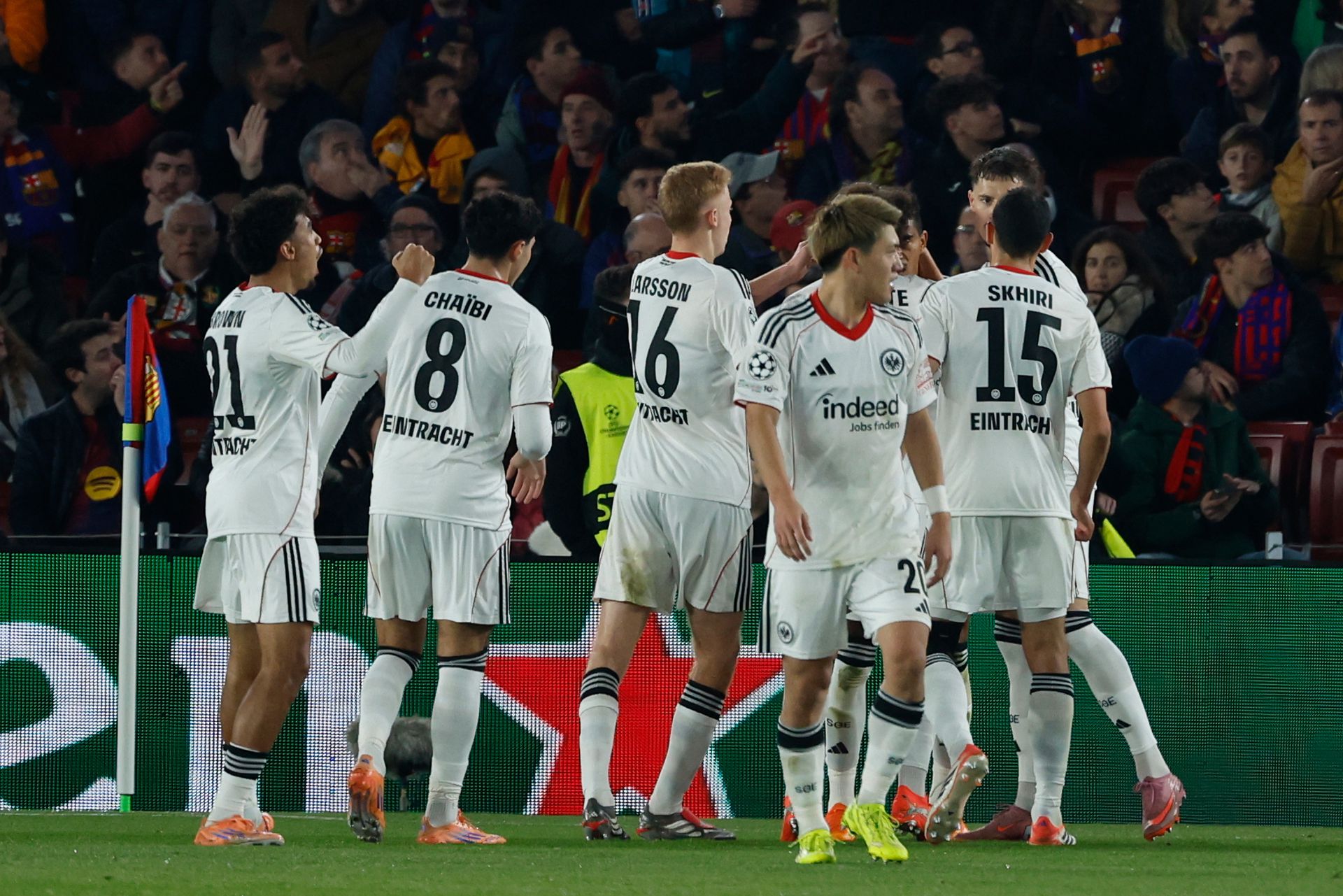 Eintracht Frankfurt. Zdroj: SITA/AP