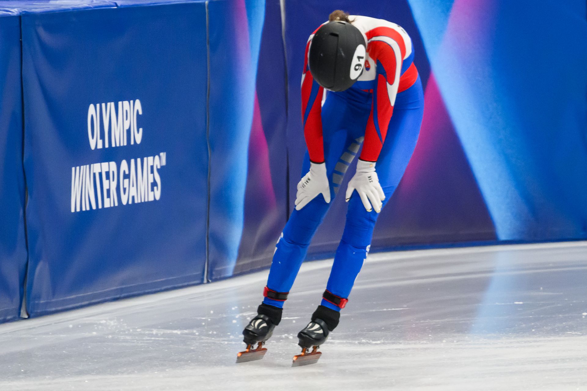 Lea Popovičová po dojazde v cieli. Zdroj: TASR