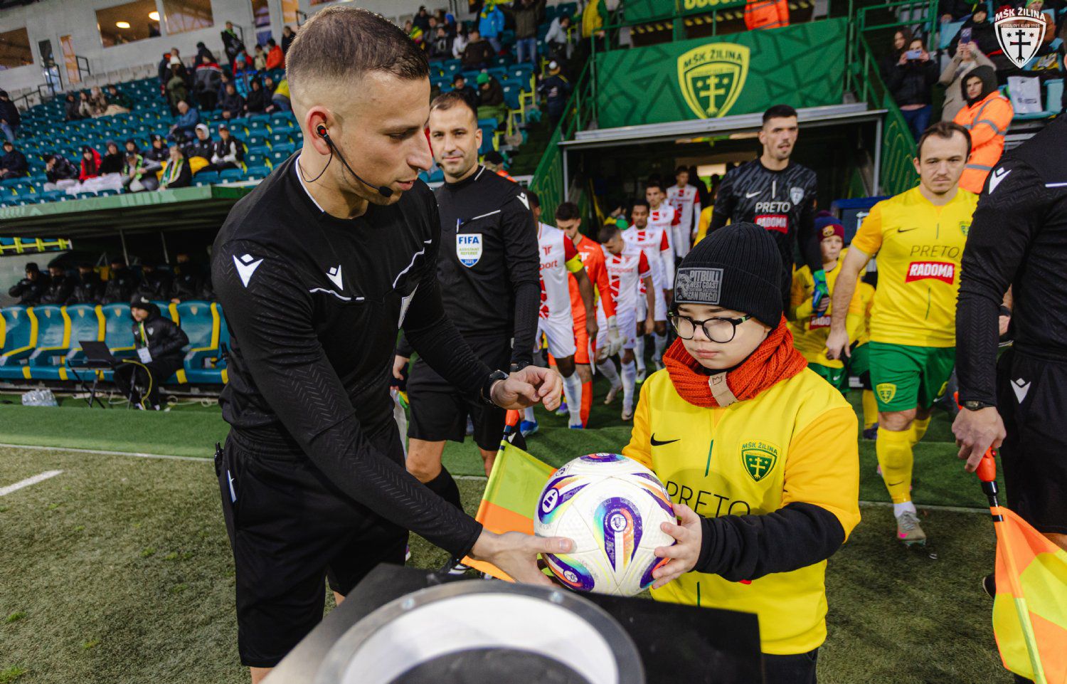Žilina v novembri pod Dubňom v lige prekonala Trenčín 4:1. Zdroj: MŠK Žilina/Daniel Stehlík