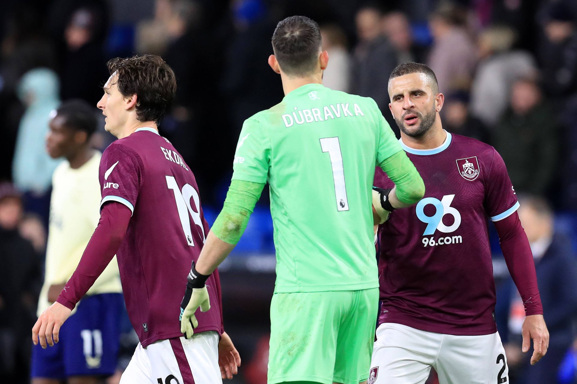 Martin Dúbravka a Kyle Walker. Zdroj: IMAGO