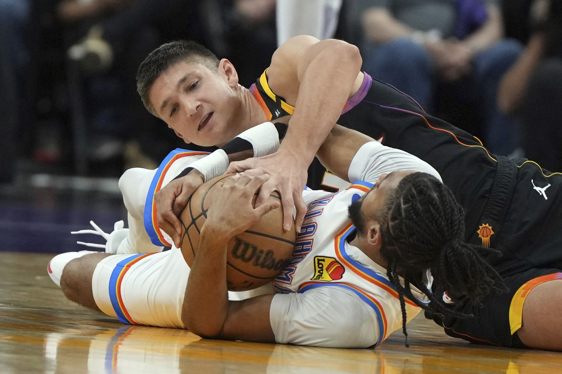 Phoenix Suns - Oklahoma City Thunders, zdroj: SITA/AP